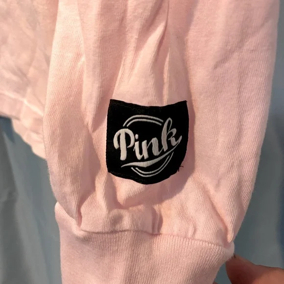 Pink brand long sleeve top - Picture 2 of 4